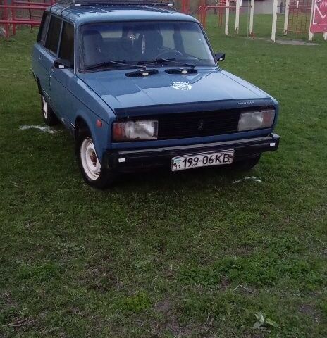 Синий ВАЗ 2104, объемом двигателя 1 л и пробегом 200 тыс. км за 688 $, фото 1 на Automoto.ua