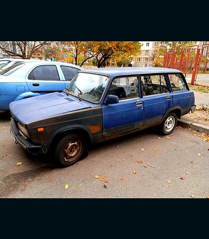 Синий ВАЗ 2104, объемом двигателя 1.5 л и пробегом 90 тыс. км за 500 $, фото 1 на Automoto.ua