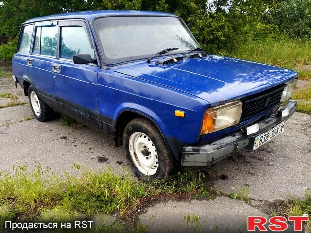 Синий ВАЗ 2104, объемом двигателя 1.5 л и пробегом 300 тыс. км за 900 $, фото 1 на Automoto.ua