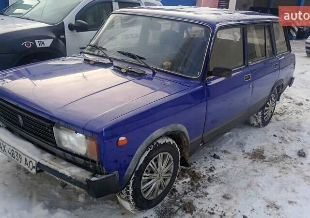 Синий ВАЗ 2104, объемом двигателя 1.5 л и пробегом 200 тыс. км за 1400 $, фото 1 на Automoto.ua
