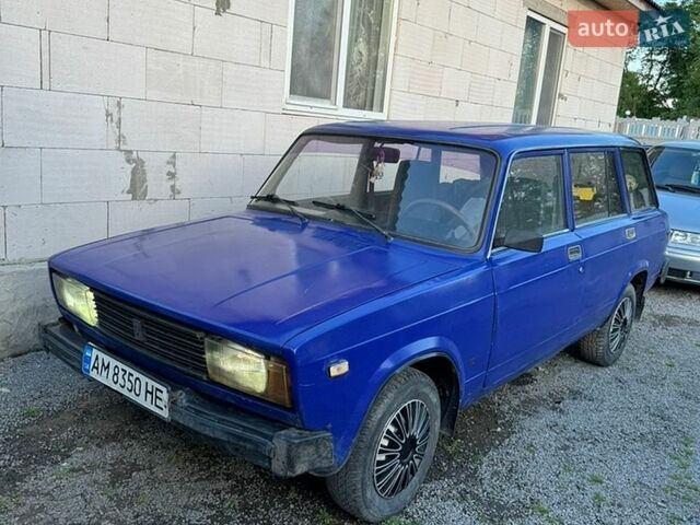 Синий ВАЗ 2104, объемом двигателя 1.5 л и пробегом 100 тыс. км за 600 $, фото 1 на Automoto.ua