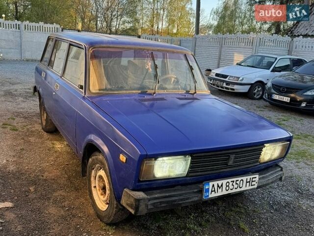 Синий ВАЗ 2104, объемом двигателя 1.5 л и пробегом 80 тыс. км за 850 $, фото 1 на Automoto.ua