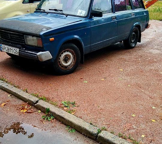 Синий ВАЗ 2104, объемом двигателя 1.5 л и пробегом 30 тыс. км за 500 $, фото 1 на Automoto.ua