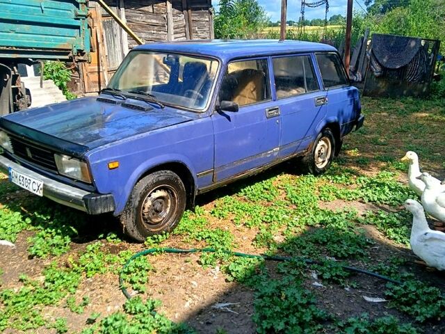 Синий ВАЗ 2104, объемом двигателя 1.5 л и пробегом 100 тыс. км за 400 $, фото 1 на Automoto.ua