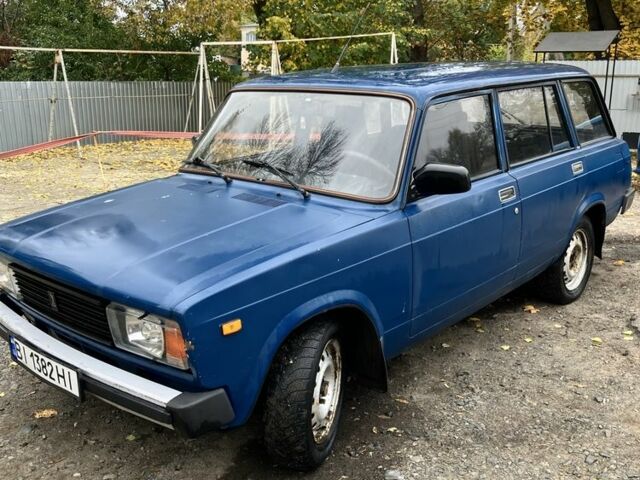 Синий ВАЗ 2104, объемом двигателя 1.5 л и пробегом 70 тыс. км за 1000 $, фото 1 на Automoto.ua