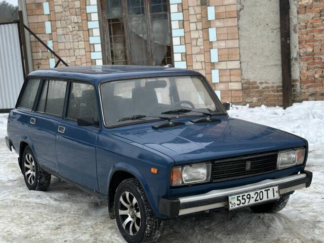 Синий ВАЗ 2104, объемом двигателя 1.5 л и пробегом 106 тыс. км за 1200 $, фото 1 на Automoto.ua