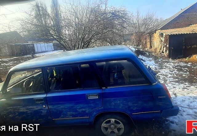 Синий ВАЗ 2104, объемом двигателя 1.5 л и пробегом 96 тыс. км за 1100 $, фото 1 на Automoto.ua