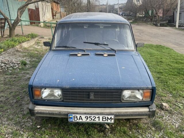 Синий ВАЗ 2104, объемом двигателя 1.5 л и пробегом 300 тыс. км за 1000 $, фото 1 на Automoto.ua