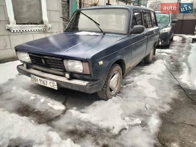 Синий ВАЗ 2104, объемом двигателя 1.5 л и пробегом 80 тыс. км за 750 $, фото 1 на Automoto.ua