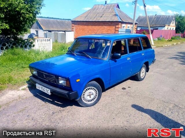 Синий ВАЗ 2104, объемом двигателя 1.5 л и пробегом 65 тыс. км за 1200 $, фото 1 на Automoto.ua