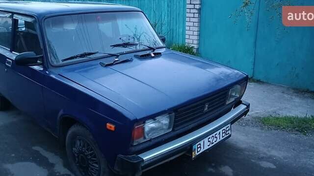 Синий ВАЗ 2104, объемом двигателя 1.5 л и пробегом 84 тыс. км за 1400 $, фото 1 на Automoto.ua