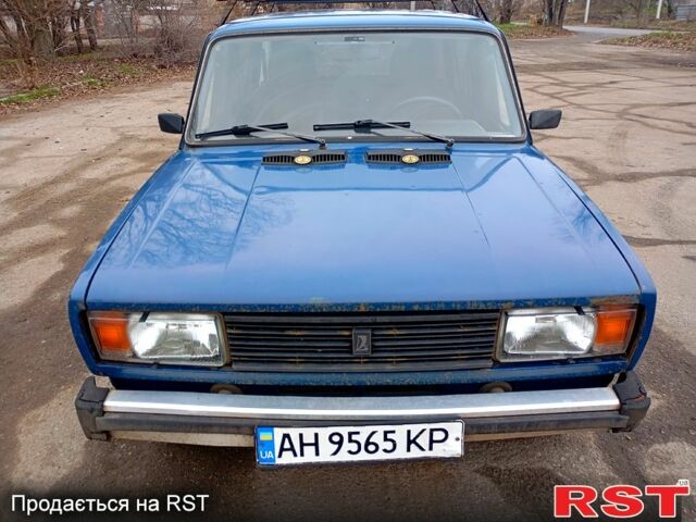 Синий ВАЗ 2104, объемом двигателя 1.5 л и пробегом 256 тыс. км за 858 $, фото 1 на Automoto.ua