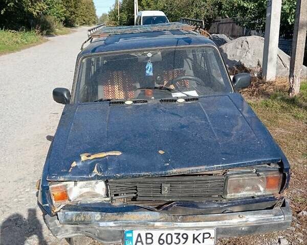 Синій ВАЗ 2104, об'ємом двигуна 1.45 л та пробігом 200 тис. км за 400 $, фото 1 на Automoto.ua