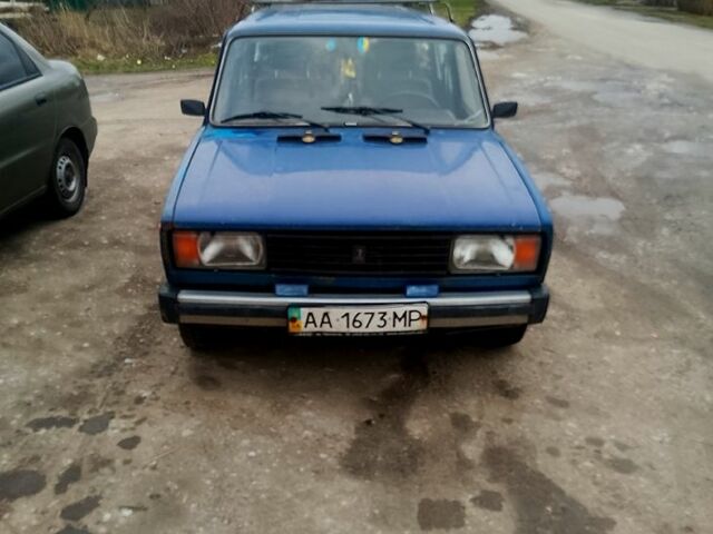 Синий ВАЗ 2104, объемом двигателя 1.5 л и пробегом 27 тыс. км за 1050 $, фото 1 на Automoto.ua