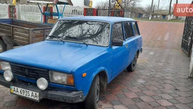 Синий ВАЗ 2104, объемом двигателя 1.5 л и пробегом 754 тыс. км за 850 $, фото 1 на Automoto.ua
