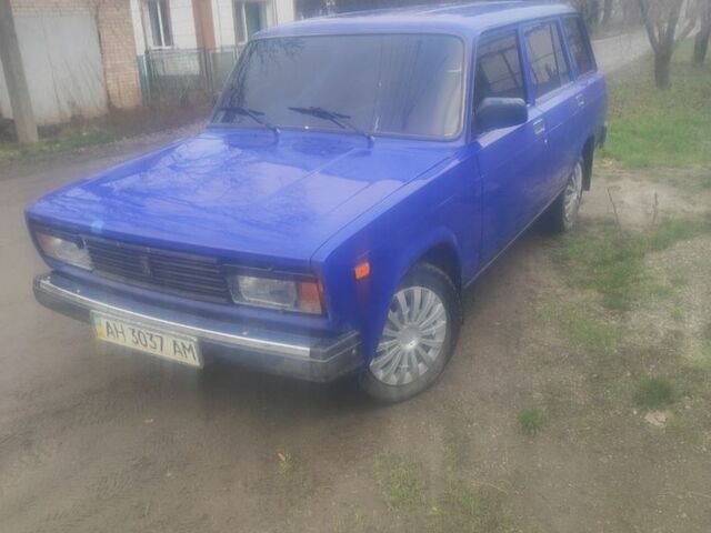 Синий ВАЗ 2104, объемом двигателя 1 л и пробегом 79 тыс. км за 1400 $, фото 1 на Automoto.ua