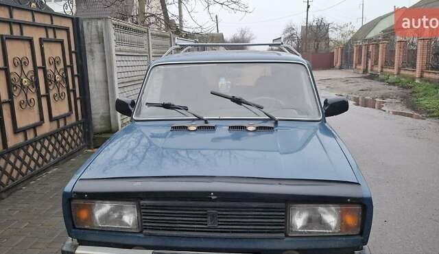 Синий ВАЗ 2104, объемом двигателя 1.5 л и пробегом 68 тыс. км за 1200 $, фото 1 на Automoto.ua