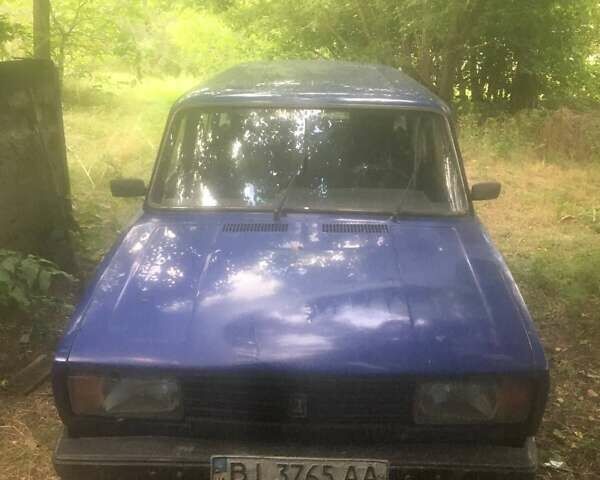 Синий ВАЗ 2104, объемом двигателя 1.5 л и пробегом 98 тыс. км за 1000 $, фото 1 на Automoto.ua