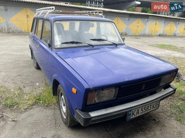 Синий ВАЗ 2104, объемом двигателя 1.5 л и пробегом 109 тыс. км за 1200 $, фото 1 на Automoto.ua