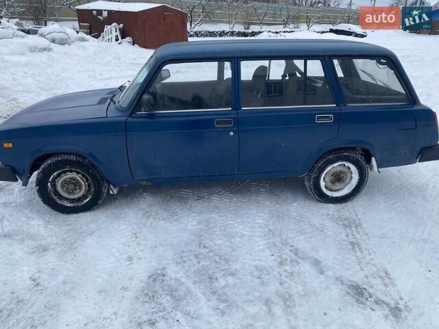 Синий ВАЗ 2104, объемом двигателя 1.5 л и пробегом 150 тыс. км за 1000 $, фото 1 на Automoto.ua