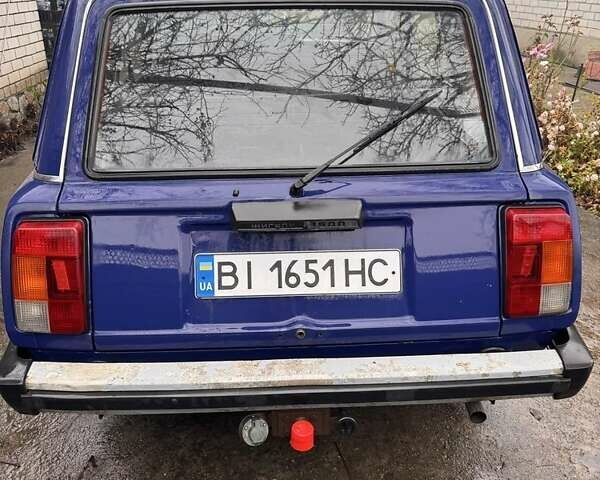 Синий ВАЗ 2104, объемом двигателя 1.5 л и пробегом 28 тыс. км за 1000 $, фото 1 на Automoto.ua