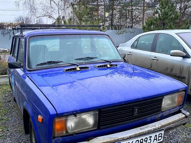 Синий ВАЗ 2104, объемом двигателя 1.5 л и пробегом 100 тыс. км за 700 $, фото 1 на Automoto.ua
