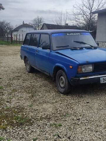 Синий ВАЗ 2104, объемом двигателя 1.3 л и пробегом 190 тыс. км за 1100 $, фото 1 на Automoto.ua