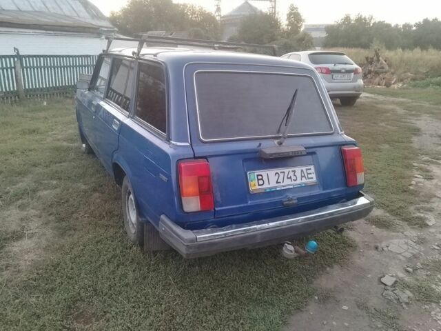 Синий ВАЗ 2104, объемом двигателя 1 л и пробегом 135 тыс. км за 900 $, фото 1 на Automoto.ua