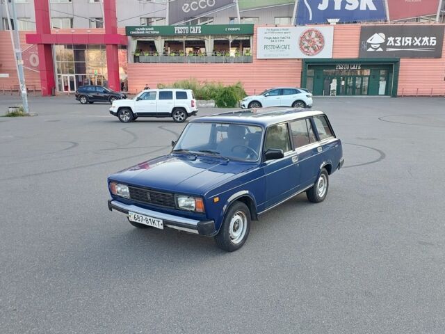 Синий ВАЗ 2104, объемом двигателя 2 л и пробегом 90 тыс. км за 1101 $, фото 1 на Automoto.ua