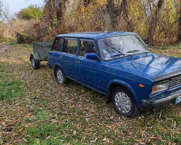 Синий ВАЗ 2104, объемом двигателя 1.45 л и пробегом 50 тыс. км за 1400 $, фото 1 на Automoto.ua