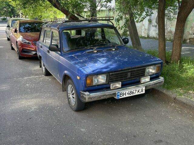 Синий ВАЗ 2104, объемом двигателя 1.5 л и пробегом 100 тыс. км за 1200 $, фото 1 на Automoto.ua