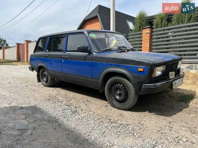 Синий ВАЗ 2104, объемом двигателя 1.5 л и пробегом 80 тыс. км за 1050 $, фото 1 на Automoto.ua