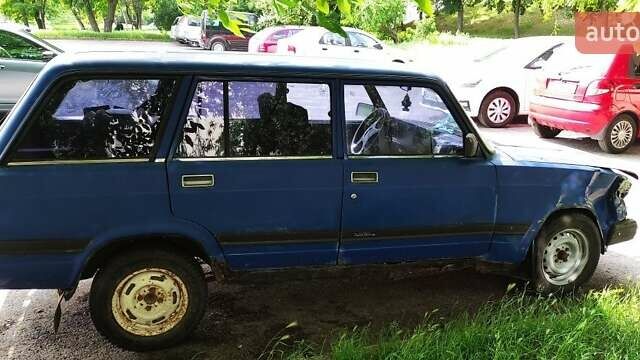 Синий ВАЗ 2104, объемом двигателя 1.5 л и пробегом 150 тыс. км за 350 $, фото 1 на Automoto.ua