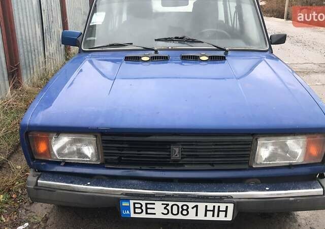 Синий ВАЗ 2104, объемом двигателя 1.45 л и пробегом 280 тыс. км за 1100 $, фото 1 на Automoto.ua