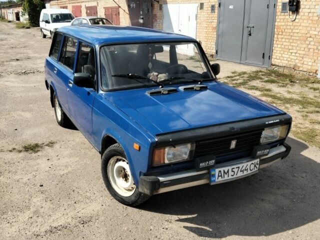 Синий ВАЗ 2104, объемом двигателя 1.5 л и пробегом 180 тыс. км за 1500 $, фото 1 на Automoto.ua