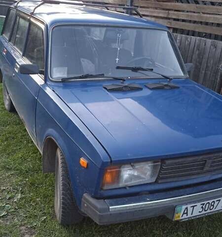 Синий ВАЗ 2104, объемом двигателя 1.3 л и пробегом 60 тыс. км за 500 $, фото 1 на Automoto.ua