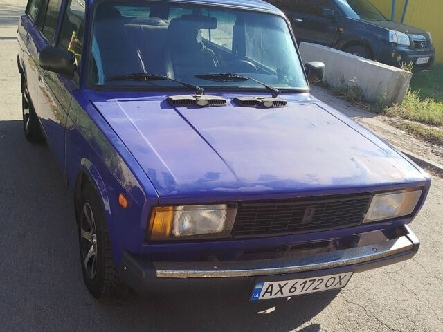 Синий ВАЗ 2104, объемом двигателя 1.5 л и пробегом 100 тыс. км за 1000 $, фото 1 на Automoto.ua