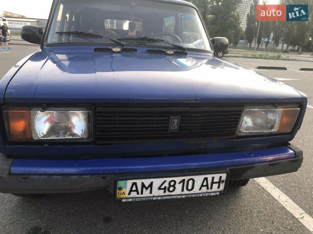 Синий ВАЗ 2104, объемом двигателя 1.5 л и пробегом 155 тыс. км за 1000 $, фото 1 на Automoto.ua