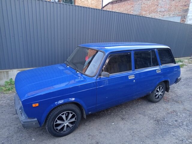 Синий ВАЗ 2104, объемом двигателя 1.5 л и пробегом 78 тыс. км за 1000 $, фото 1 на Automoto.ua