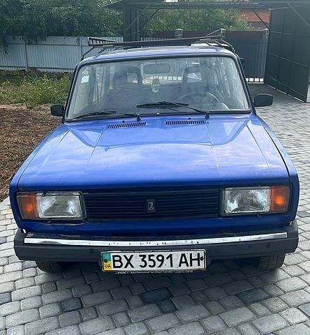 Синий ВАЗ 2104, объемом двигателя 1.5 л и пробегом 80 тыс. км за 1000 $, фото 1 на Automoto.ua