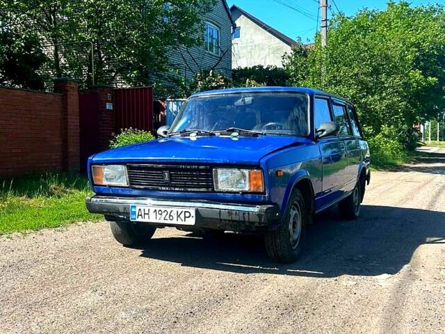 Синий ВАЗ 2104, объемом двигателя 1.5 л и пробегом 186 тыс. км за 674 $, фото 1 на Automoto.ua