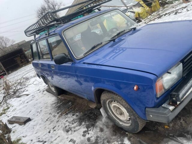 Синий ВАЗ 2104, объемом двигателя 1.5 л и пробегом 150 тыс. км за 465 $, фото 1 на Automoto.ua
