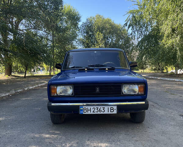 Синий ВАЗ 2104, объемом двигателя 1.57 л и пробегом 90 тыс. км за 1900 $, фото 1 на Automoto.ua