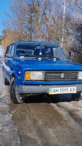 Синий ВАЗ 2104, объемом двигателя 1.5 л и пробегом 82 тыс. км за 900 $, фото 1 на Automoto.ua