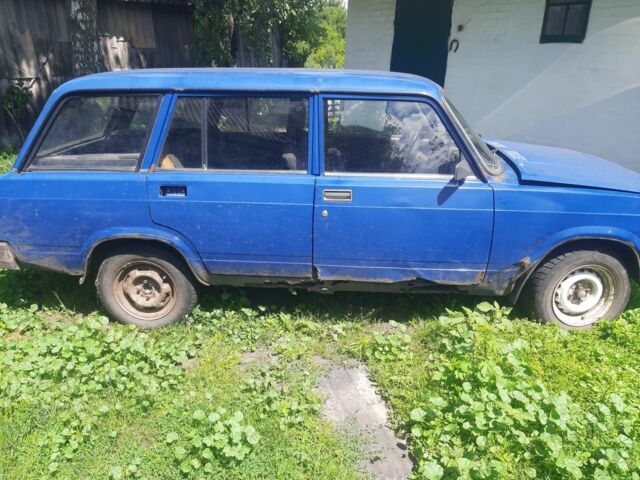 Синий ВАЗ 2104, объемом двигателя 1.5 л и пробегом 58 тыс. км за 350 $, фото 1 на Automoto.ua