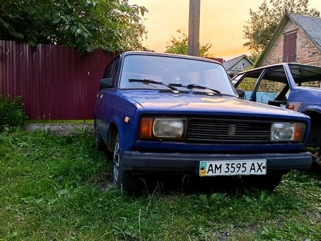 Синий ВАЗ 2104, объемом двигателя 1.5 л и пробегом 87 тыс. км за 750 $, фото 1 на Automoto.ua