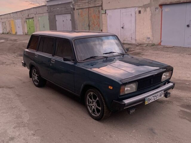 Зеленый ВАЗ 2104, объемом двигателя 1.5 л и пробегом 155 тыс. км за 1400 $, фото 1 на Automoto.ua
