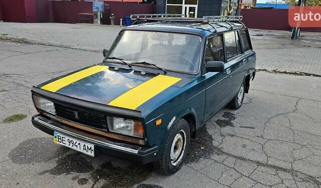 Зеленый ВАЗ 2104, объемом двигателя 1.5 л и пробегом 135 тыс. км за 1000 $, фото 1 на Automoto.ua