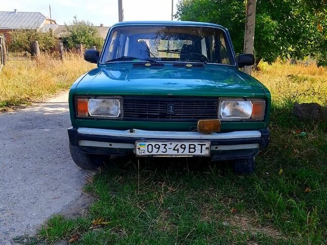 Зеленый ВАЗ 2104, объемом двигателя 1.5 л и пробегом 250 тыс. км за 650 $, фото 1 на Automoto.ua