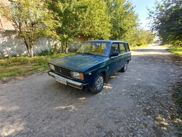 Зеленый ВАЗ 2104, объемом двигателя 1.5 л и пробегом 150 тыс. км за 603 $, фото 1 на Automoto.ua
